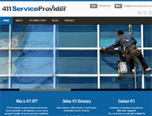 Tablet Screenshot of 411serviceprovider.com